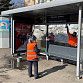 Коммунальные службы Уфы приступили к мойке тротуаров и остановок общественного транспорта