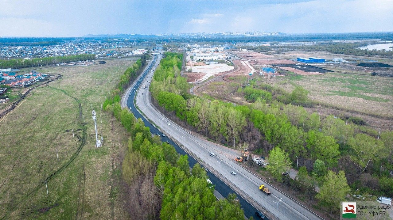 Часть автомобильной дороги Уфа-Аэропорт в сторону выезда из города будет временно перекрыта в связи с ремонтом