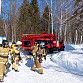 Управление пожарной охраны проводит учения на объектах, попадающих в зону возможного подтопления