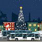 Как будет ездить общественный транспорт Уфы в новогоднюю ночь