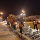 В праздничные новогодние дни городские службы продолжают работу по уборке и вывозу снега