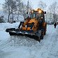 Продолжается уборка снега во дворах жилищными службами Уфы