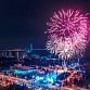 Уфа встретила Новый 2021 год праздничным фейерверком