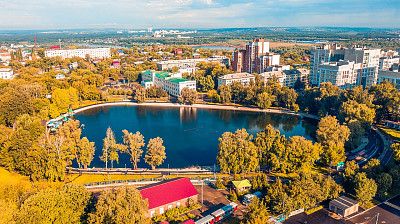 Солдатское озеро в парке Якутова. Фото: Данил Ивлев, 2020