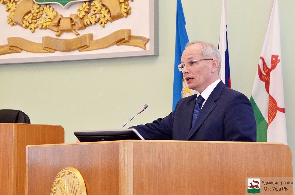 Рустэм Марданов выступил на заседании уфимского городского Совета