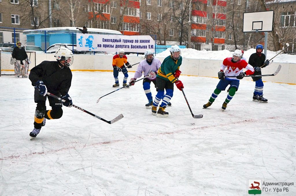 В Уфе пройдут финальные игры молодежного хоккейного турнира «Дворовая лига»